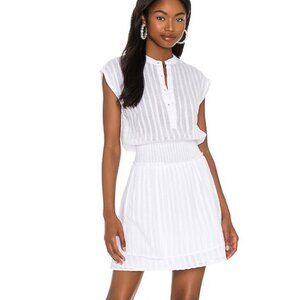 Rails Angelina Dress in white shadow stripe size medium